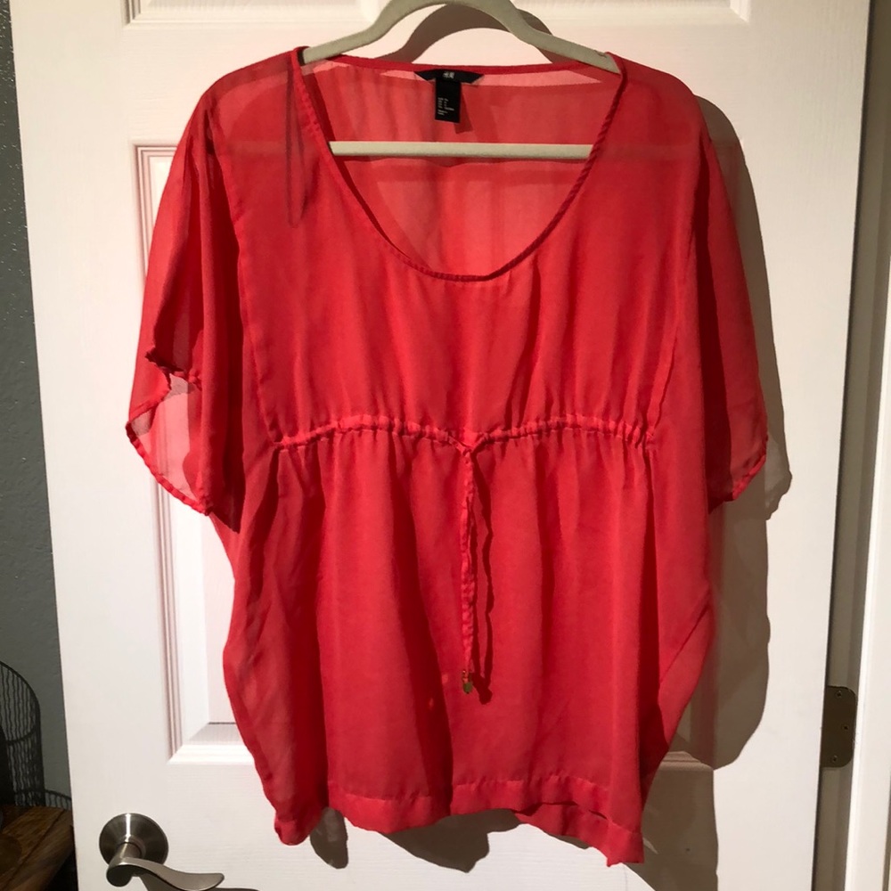 Coral tunic